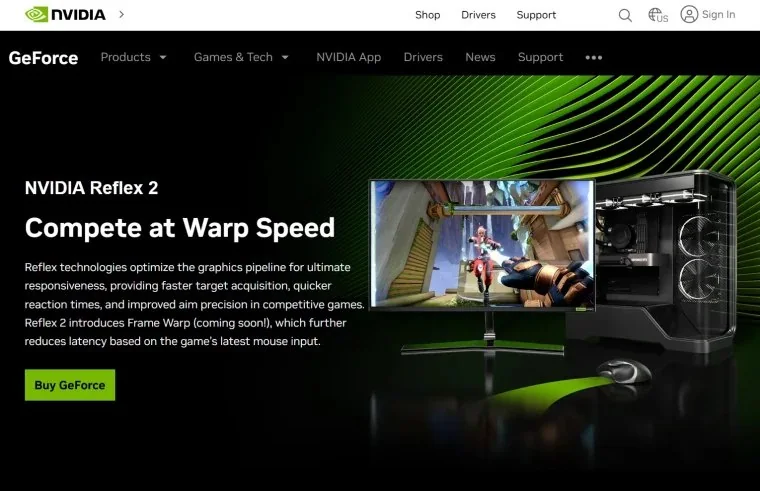 NVIDIA пообещала Reflex 2 еще полтора года назад, но владельцы GeForce RTX до сих пор ничего не получили