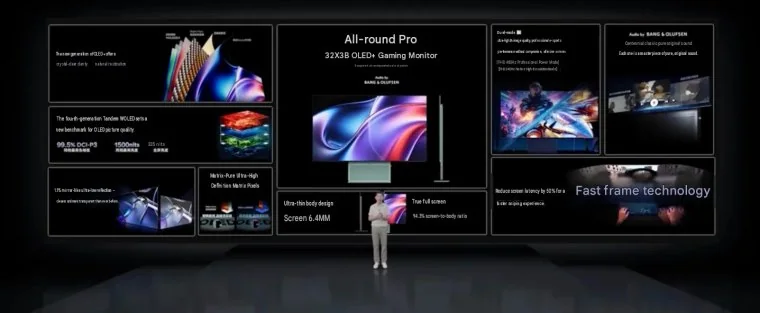 TCL выпускает мониторы WOLED четвёртого поколения с частотой обновления до 480 Гц