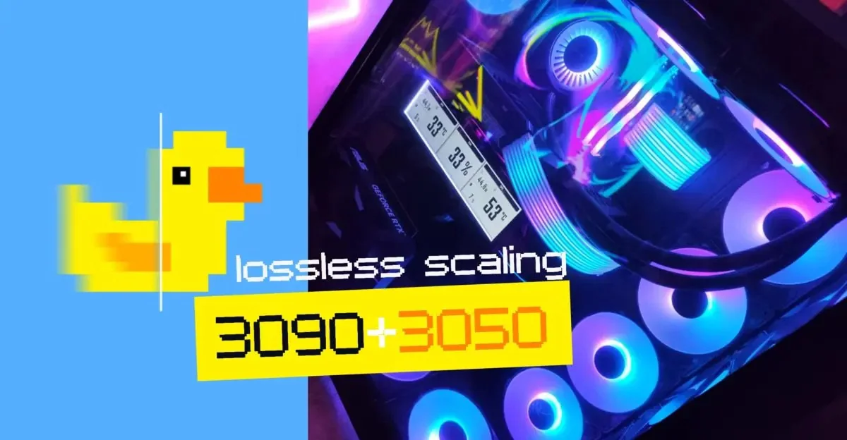 Энтузиаст объединил GeForce RTX 3090 и RTX 3050 в одном ПК: вторая видеокарта отвечает только за генерацию кадров